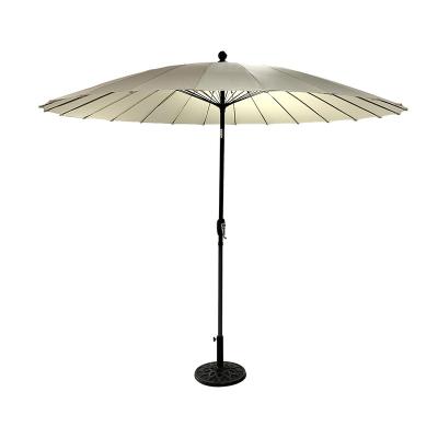 China Crank Outdoor Furniture Sunshade Outdoor Patio Garden Shanghai Umbrella for sale