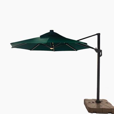 China Modern High Quality Custom Outdoor Party Banana Parasol Patio Side Pole Umbrella for sale