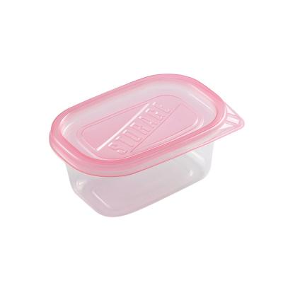 China Disposable Stackable Plastic 1500ML Microwave Safe Food Container With Lid For Takeaway Disposable Bento Lunch Box for sale