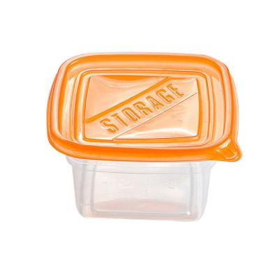 China 591ml Bento Box Disposable Microwavable Takeaway Plastic Food Container for sale