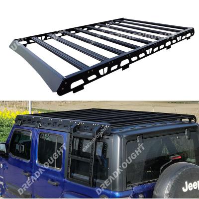 China Alluminum Roof Rack Cargo Rack Basket Fit Factory Aluminum Rack For Cowboy JK JL for sale