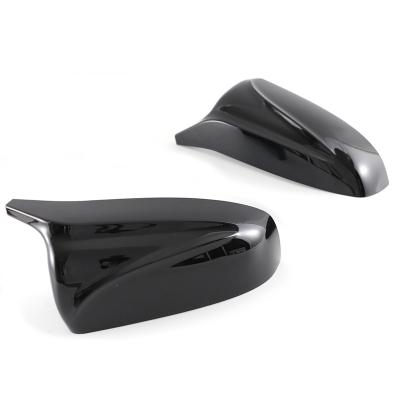 China Decoration M Style Rear View Side Mirror Cover Caps For BMW X5 E70 X6 E71 2008-2013 Gloss Black Car Accessories for sale