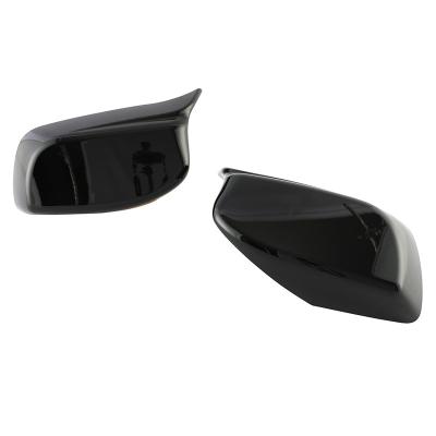 China Carbon Look M5 Model Rear View Side Mirror Cover Caps For BMW 5 Series E60 E61 2003-2008 Gloss Black Car Accessories for sale