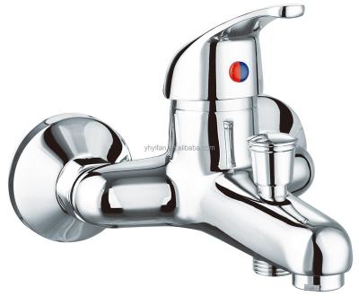 China Without Bathroom Wall Mounted Commercial Water Mixer Slide Bar YF-2604A Bath Shower Faucets for sale