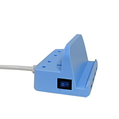 China Wholesale UK Travel Charging Power Socket with USB and Cell Phone Holder for sale