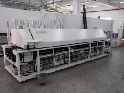 China Integral Two stage Lead Free Reflow Soldering 64KW GS-800 eight heating zones with PLC system for sale