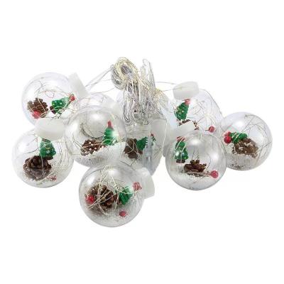 China Wishing Ball Lamp 2.5m 220V Christmas LED Wishing Ball Lamp Festival Curtain Lamp Background Lamp for sale