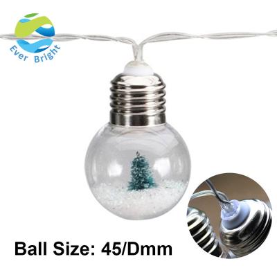 China Outdoor C9 LED Christmas Lights 10 LED Ball C9 with Tree Bulb Patio Outdoor Xmas Lights String Happy New Year Window C9 LED Christmas Lights for sale