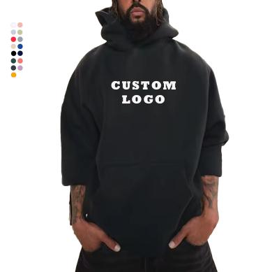 China Other premium 3d puff print hoodie heavyweight Blank Hoodie Men Women Quality Hooded Sweatshirts Vintage Oversize Pullovers for sale