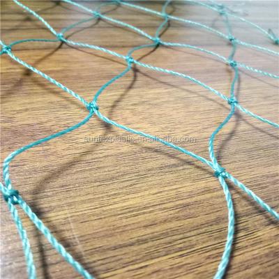 China Pe Diamond Net Agricultural Grid Growing Plant Support Netting Mesh Green Trellis For Bean Flower for sale