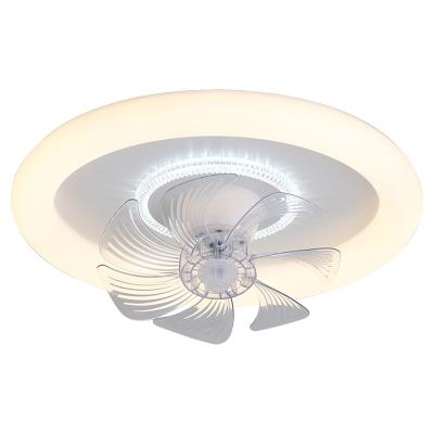 China Retractable Ceiling Fan Ceiling Living Room Interior Decoration Remote Control / App Control Led Light for sale