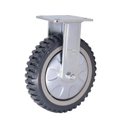 China Rigid Professional Manufacture Fixed 8 Inch Industrial Heavy Duty Caster Wheel for sale