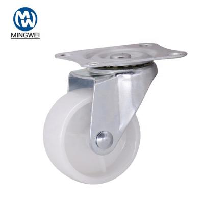 China Free Wholesale Custom Flat 2 Inch High Quality PP Caster Swivel Wheels For Furniture for sale