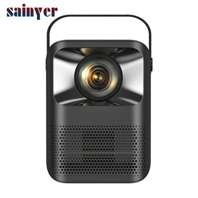 China New Deaign Pico Factory Sainyer Y1 Small Mini Sainyer V8 3D 4K Visual Wireless 1080P LED Projector for sale