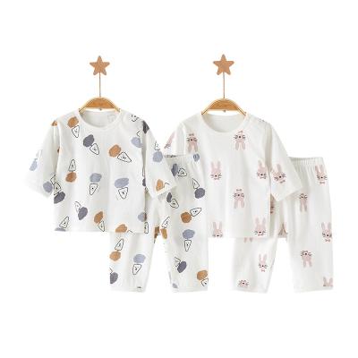 China 100% Neutral Baby Supply Baby Clothes Baby Clothes Wholesale Anti-Shrink Cotton Baby Clothes Set for sale