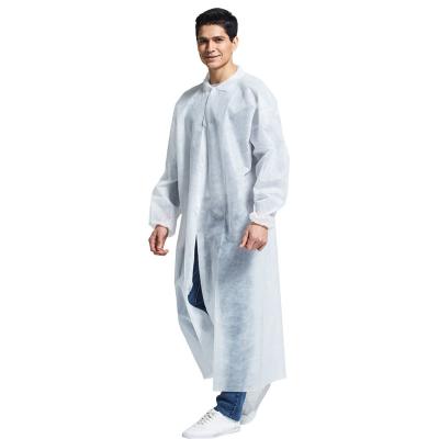 China High Quality Disposable Medical Coats Lab Coats Comfortable Fit for sale