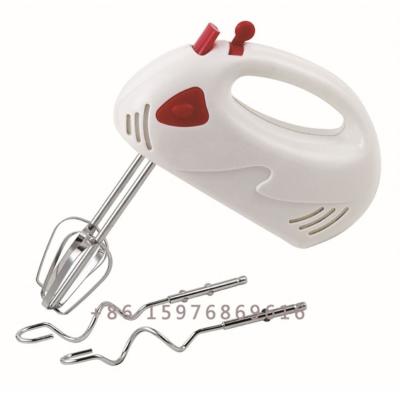 China Stainless Steel Hand Mixer Ejector Knob Dough Hook Hand Cake Mixer Egg Beater Electric Food Mixers with Egg Sticks and Dough Sticks for sale