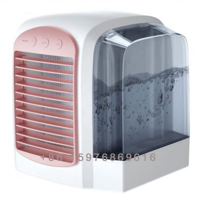 China Wholesale Portable Cooling Usb Hanging Portable Mini Waist Table Air Cooler Conditioner Fans With Humidifier for sale