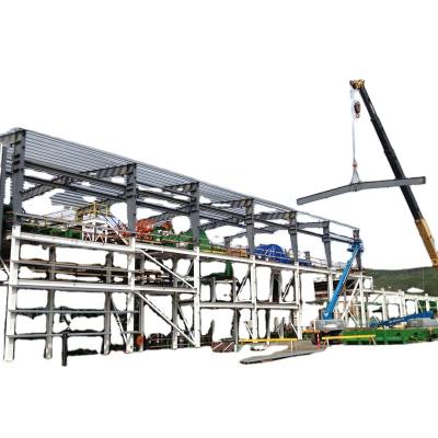 China Steel Fabricated House Galvanized Steel Structure Fabrication Building for sale