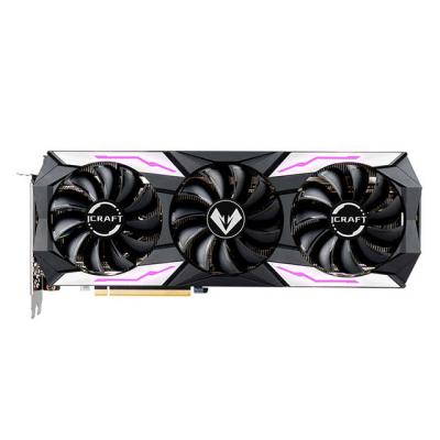 China Maxsun Geforce Rtx 3060ti Icraft OC 8g 256bit 1410-1710mhz Gpu Video Card Gaming Graphics Card Workstation For Desktop RTX 3060TI AIJIA for sale