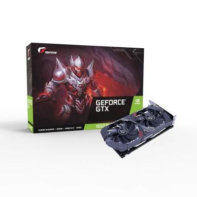 China Super Colorful Workstation Igame Geforce Gtx 1650 Ultra Game 4g Graphics Card for sale