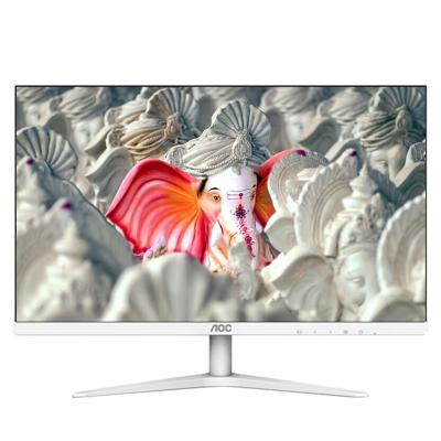 China HDR AOC Full HD Blue Light 24 Inch Desktop Computer Monitor Low No Blinking White Gaming IPS LCD Technology 24b1xh Display for sale