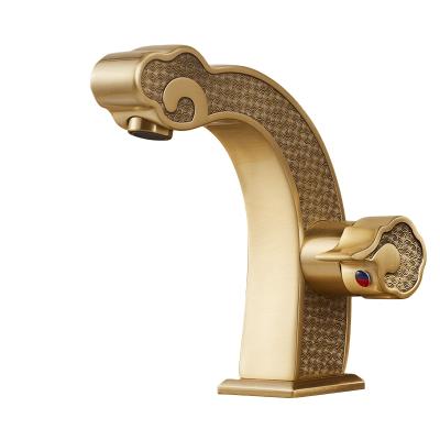 China Sale Classic Brass Full Bathroom Mixers Taps Basin Mixer Tap Metered Basin Mixer Tap for sale