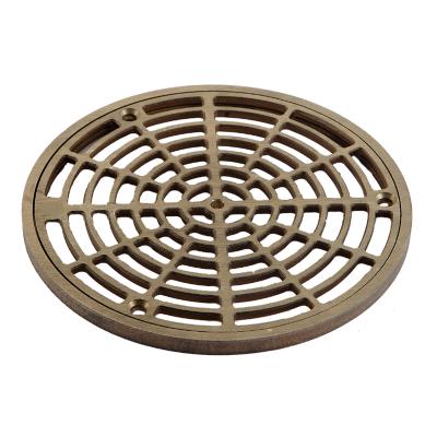 China Modern Outdoor Non Perishable Rain Water Floor Drain Cover Die Casting Service for sale