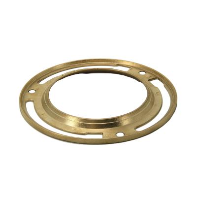 China Endurable Custom Brass Flanges Forged Copper Closet Flange Ring for sale