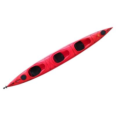 China Carbon Fiber Rotomolded Polyethylene Sit On Top Tandem Fishing Two Person Kayak for sale