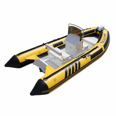 China PVC Rowing Boat For Fishing China New Products Used Rib 470 Center Console Rigid Inflatable Fiberglass Boat for sale