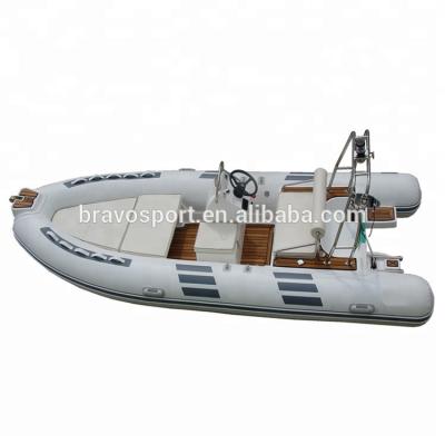 China PVC Rowing Boat for Fishing Hypalon 480 Highfield RIB Boats Rigid Inflatable Boat China for sale