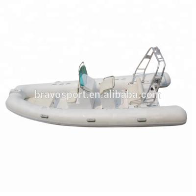 China PVC Rowing Boat For Fishing Boat Yacht Speed ​​Fiberglass Tuna Boat For Sale for sale