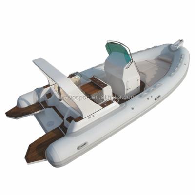 China PVC Rowing Boat For Fishing Cheap RIB 680 Hull Inflatable Boat Yacht Luxury Fiberglass Boat for sale