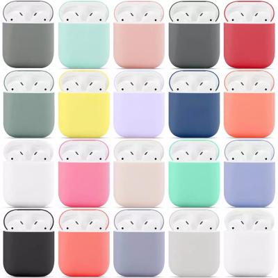 China For Earphone Earphone Protective Case Soft Silicone Cases For Apple Airpods 1/2 for sale