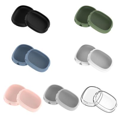 China For Apple Airpods Max Soft Shell Silicone Earphone Earphone Cases Anti-skid Cover for sale