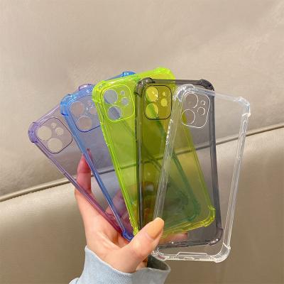 China Anti-drop 2021 Soft Clear Lens Protective Back Cover Shockproof Silicone Phone Case For iPhone 12 11 Pro Max Xs X Xr 6 7 8 Plus Se for sale