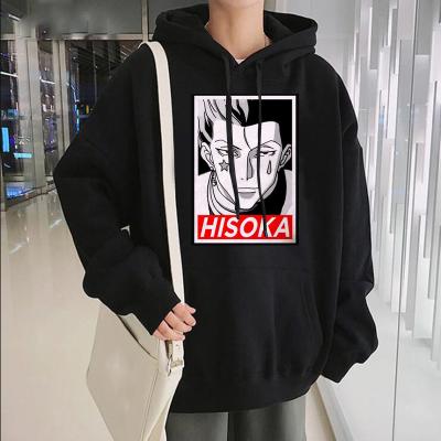 China Hunter X Hunter Hisoka Men Hip Hop Hoodies Japanese Pullover Streetwear Anti-wrinkle Anime Hip Clothes Women Hoodies Long Sleeve Sweatshirt for sale