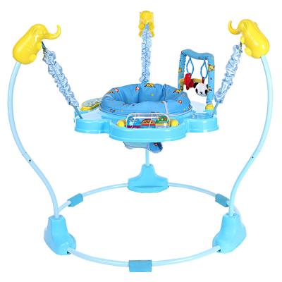 China Baby Jumperoo, Forest Jumperoo Baby Learning Walker Cotton Jumper Activity Center Support Blue for sale