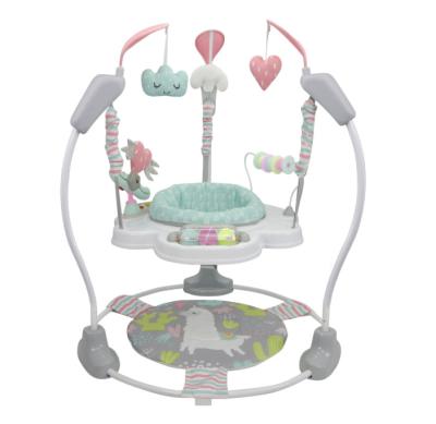 China Sounds Reward and Encourage Every Bounce Through Fold Sound to Safety Baby Jumper Activity Center Baby Jumper Chair Baby Referee Chair with Bouncers Kids Jumping Baskets for sale