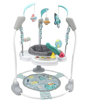 China Sounds reward and encourage every bounce by the sound of fold to the hot sale baby jumperoo chair plastic baby jumper baby jumper activity center jumper with music for sale