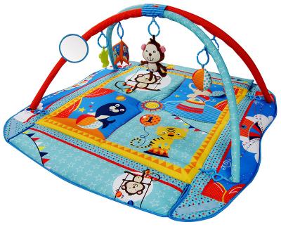 China Warm Cashmere Tummy Time Infant Play Mat For Toddlers Fun Activity Play Center Baby Play Mat Cotton for sale