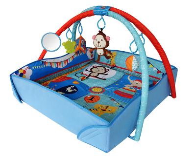 China Warm Cashmere Tummy Time Infant Play Mat For Toddlers Fun Activity Play Center Park Education Mat for sale