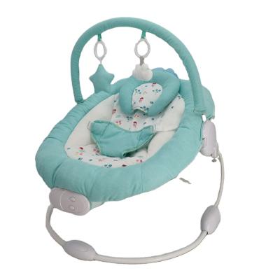 China EUROPE Style Hot Sale Safety Chairs Beautiful Baby Swing Bouncer Electric Foldable Rocking Chair Baby for sale