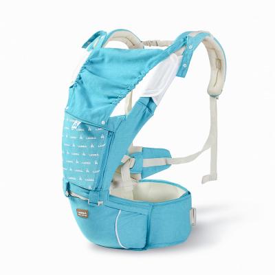 China Cotton 4-in-1Baby Carrier, Ergonomic with Hip Seat Sets All Breathable Front and Back for Infants to Toddlers for sale