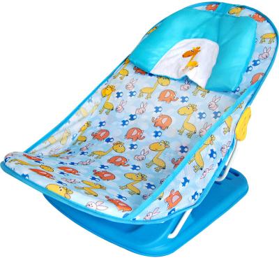 China Foldable Mesh Baby Bather Chair Indoor Baby Bath Tub for Newborn for sale