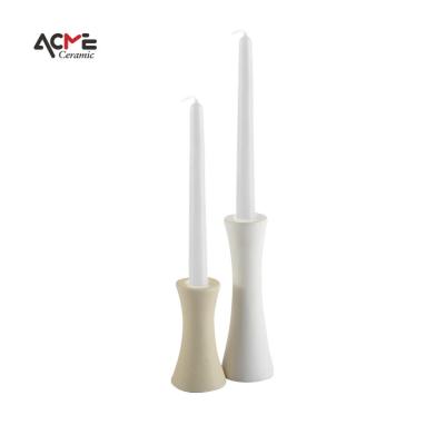 China Unique Wholesale Modern Living Room Decoration Home Decor Matte Art Candlestick Combination Candle Holder Stands Ornament for sale