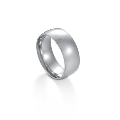 China CLASSIQUE 8MM Men's Inner And Outer Ball Soft Ring Simple And Generous Men's Ring for sale