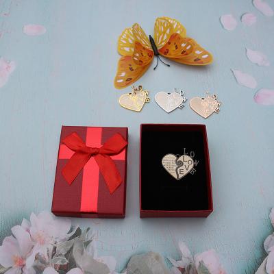 China Wholesale The Other Necklace Romantic Necklace Lover's Stainless Steel Love Letters Love Necklace for sale