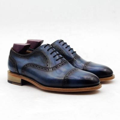 China Deodorization Co. High Quality Goodyear Welted Business Leather Shoes Mens Oxford Shoes for sale